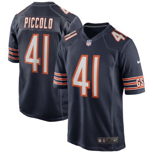 Brian Piccolo 41 Chicago Bears Men Game Retired Jersey - Navy