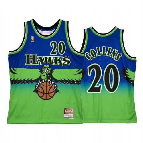 John Collins 20 Atlanta Hawks Reload 2.0 Jersey Blue