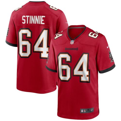 Aaron Stinnie 64 Tampa Bay Buccaneers Game Jersey - Red