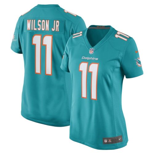 Cedrick Wilson Jr. Miami Dolphins Women's Game Player Jersey - Aqua