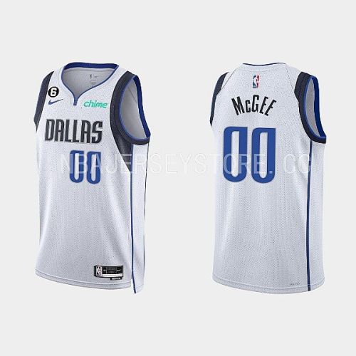 Dallas Mavericks JaVale McGee 00 2022-23 Association Edition White Men Jersey Swingman