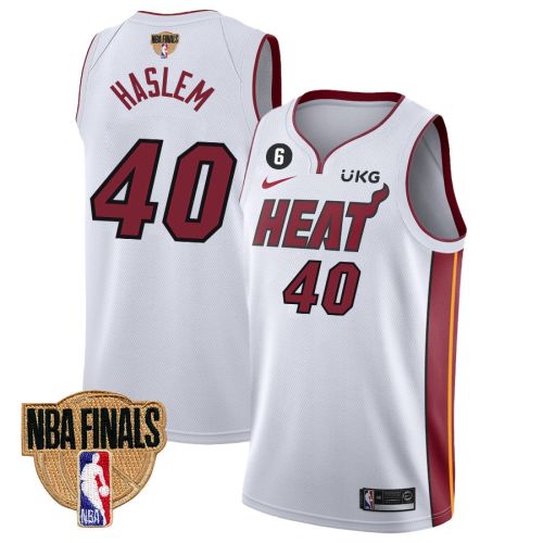 Udonis Haslem 40 Miami Heat Final Champions 2023 Swingman Jersey - White