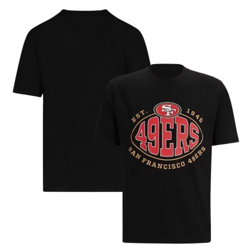 San Francisco 49ers Est.1946 Trap T-Shirt - Black