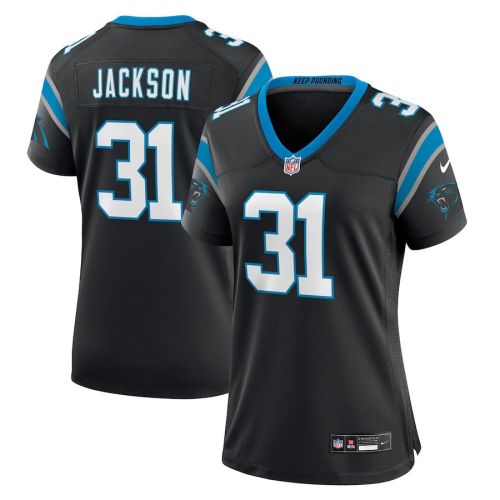 Lamar Jackson 31 Carolina Panthers Game Women Jersey - Black