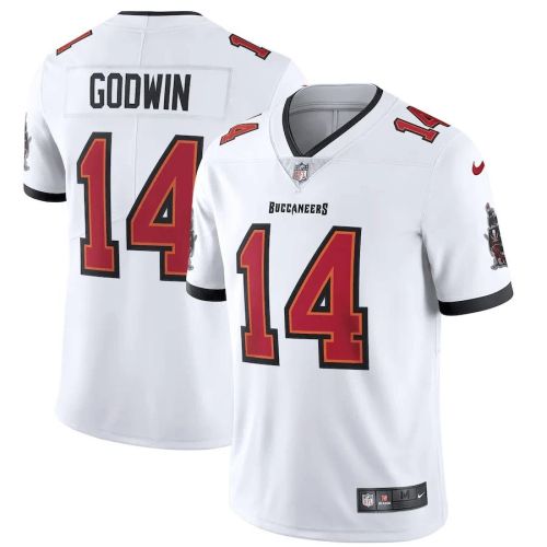 Chris Godwin 14 Tampa Bay Buccaneers Vapor Limited Player Jersey - White