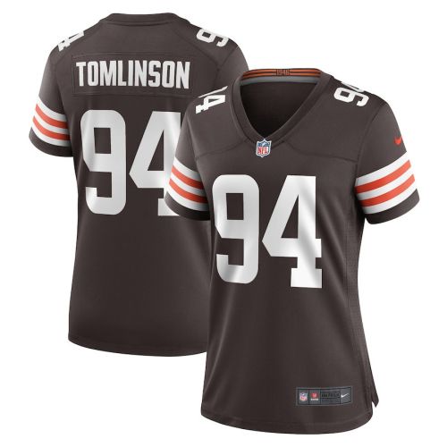 Dalvin Tomlinson 94 Cleveland Browns Women's Game Player Jersey - Brown