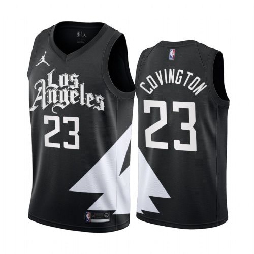 2022-23 Los Angeles Clippers Robert Covington 23 Black Statement Edition Jersey