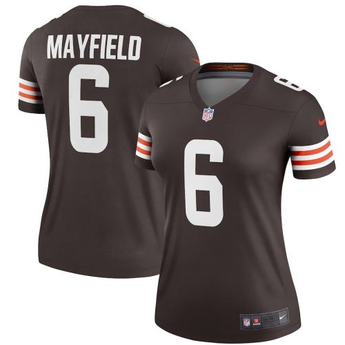 Baker Mayfield 6 Cleveland Browns Women Legend Jersey - Brown