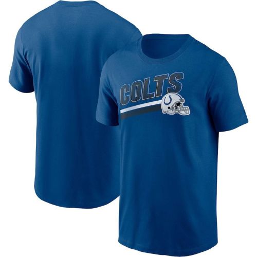 Indianapolis Colts Essential Blitz Lockup T-Shirt - Royal