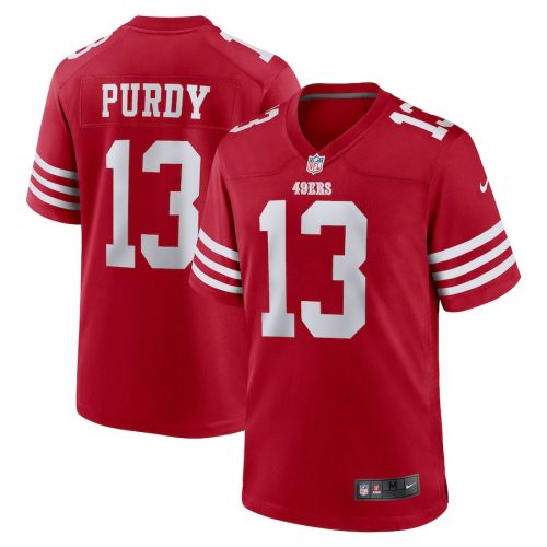 Brock Purdy 13 San Francisco 49ers Game Player Jersey - Scarlet