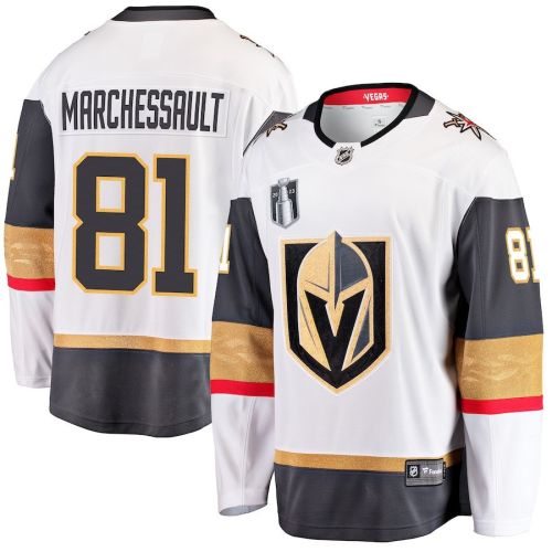 Jonathan Marchessault 81 Vegas Golden Knights 2023 Stanley Cup Final Away Premier Player Jersey - White