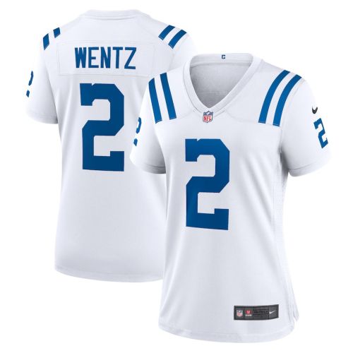 Carson Wentz 2 Indianapolis Colts Women Game Jersey - White