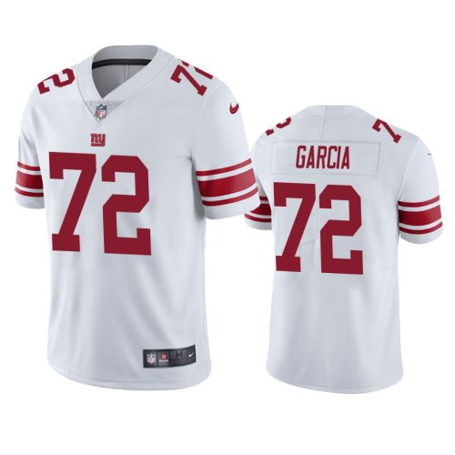 Men's JerseyNew York Giants Max Garcia 72 White Vapor Limited Jersey