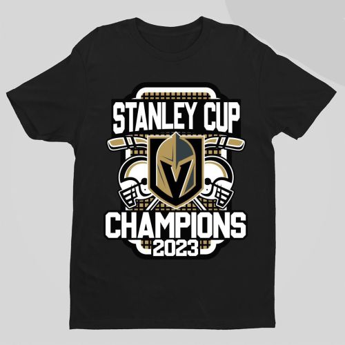 Vegas Golden Knights Stanley Cup 2023 Champions T-Shirt - Black