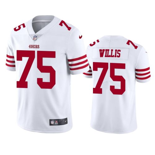 San Francisco 49ers Jordan Willis 75 White Vapor Limited Jersey - Men's