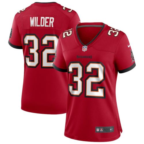 James Wilder 32 Tampa Bay Buccaneers Women Game Retired Jersey - Red