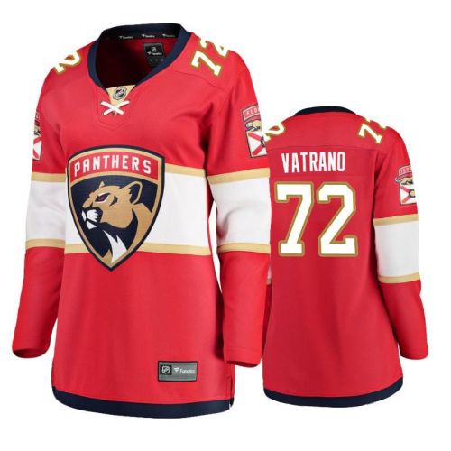 Florida Panthers Frank Vatrano 72 Breakaway Player Home Red Jersey - Women Jersey