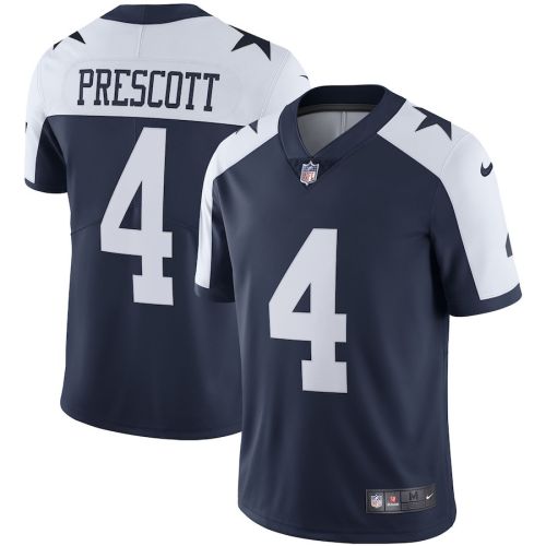 Dak Prescott 4 Dallas Cowboys Alternate Vapor Limited Jersey - Navy