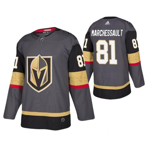 Men Vegas Golden Knights Jonathan Marchessault 81 Gray Player Jersey Jersey