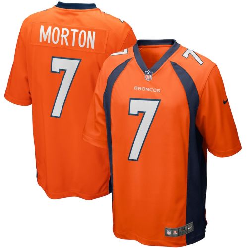 Craig Morton 7 Denver Broncos Men Game Retired Jersey - Orange