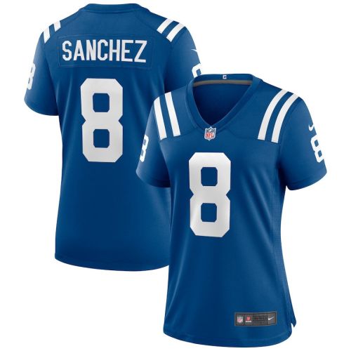 Rigoberto Sanchez 8 Indianapolis Colts Women Game Jersey - Royal