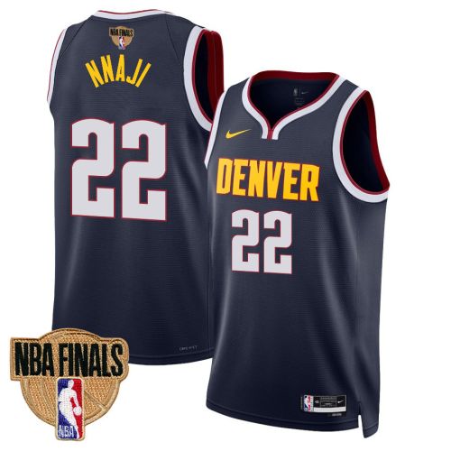 Zeke Nnaji 22 Denver Nuggets Final Champions 2023 Swingman Jersey - Black