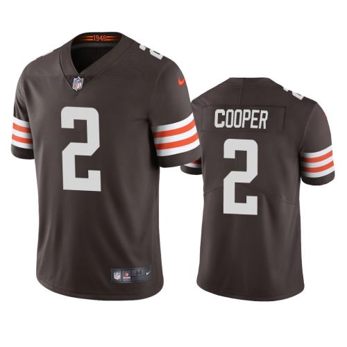 Amari Cooper 2 Cleveland Browns Brown Vapor Limited Men Jersey Jersey