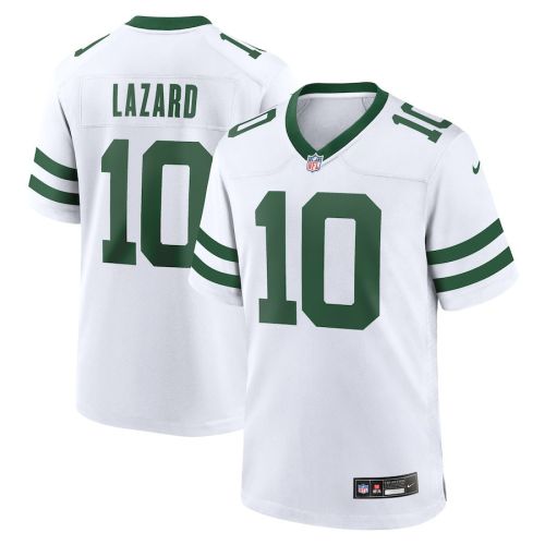 Allen Lazard 10 New York Jets Player Game Men Jersey - White