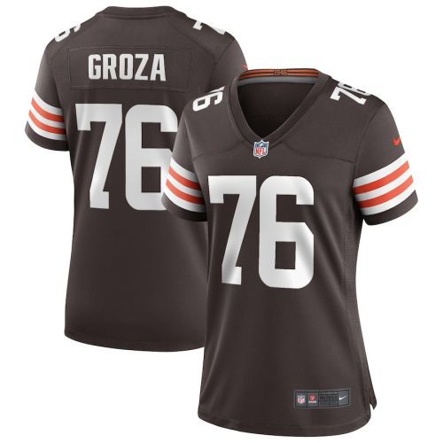 Lou Groza 76 Cleveland Browns Women Game Retired Jersey - Brown