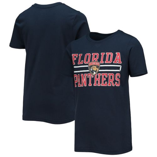 Florida Panthers Iconic Team Logo T-Shirt - Navy