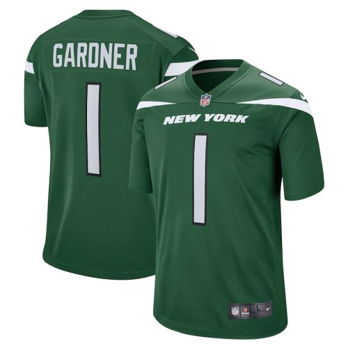 Ahmad Sauce Gardner 1 New York Jets Youth 2022 Draft First Round Pick Game Jersey In Gotham Green