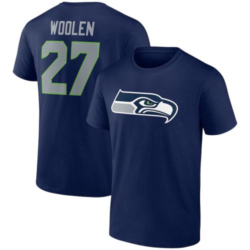 Tariq Woolen 27 Seattle Seahawks Unisex T-Shirt - Navy