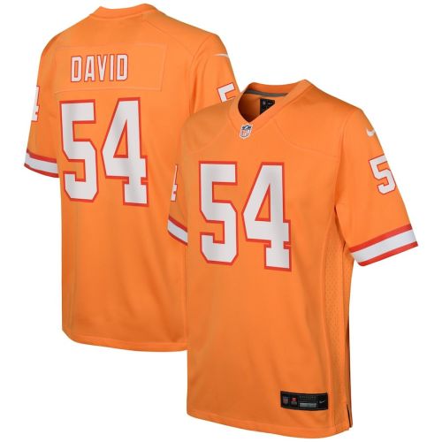 Lavonte David 54 Tampa Bay Buccaneers YOUTH Game Jersey - Orange