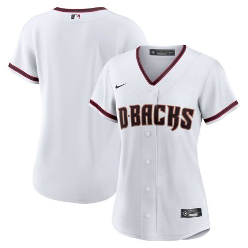 Arizona Diamondbacks Women's Home Blank Jersey - White