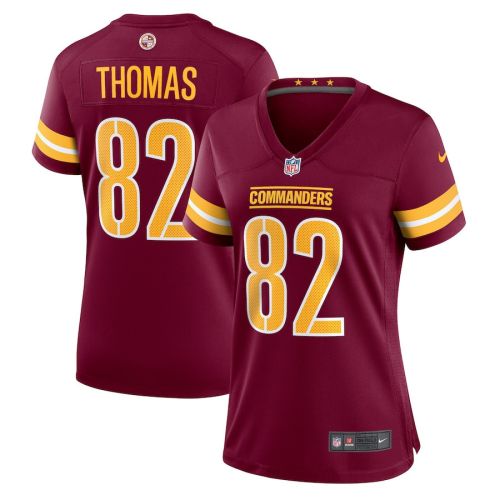 Logan Thomas 82 Washington Commanders Women Game Jersey - Burgundy