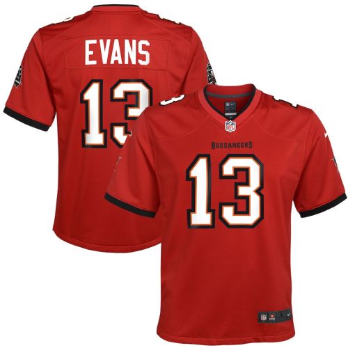 Mike Evans 13 Tampa Bay Buccaneers YOUTH Game Jersey - Red