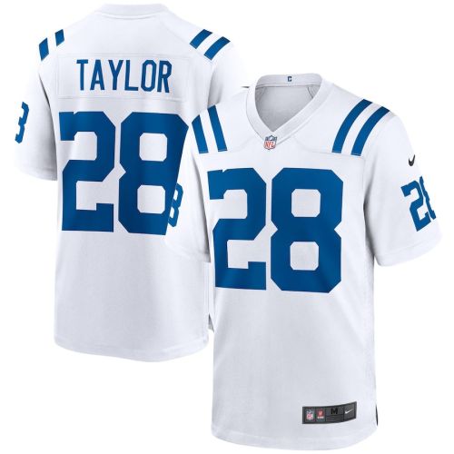 Jonathan Taylor 28 Indianapolis Colts Men Game Jersey - White