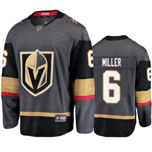 Youth Jersey Vegas Golden Knights Colin Miller 6 Breakaway Gray Jersey Jersey