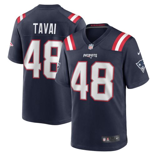 Jahlani Tavai 48 New England Patriots Men Game Jersey - Navy