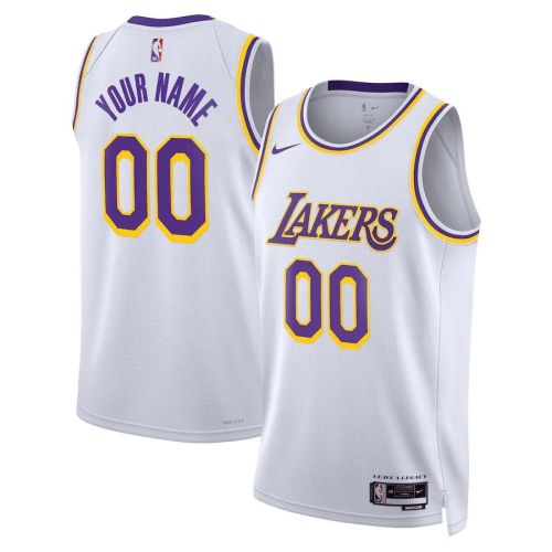 Los Angeles Lakers Custom 00 Men 2022/23 Swingman Jersey - Association Edition