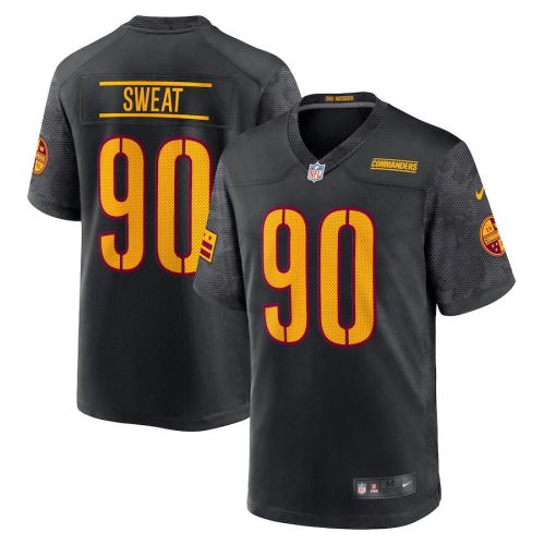 Montez Sweat 90 Washington Commanders Youth Alternate Game Jersey - Black