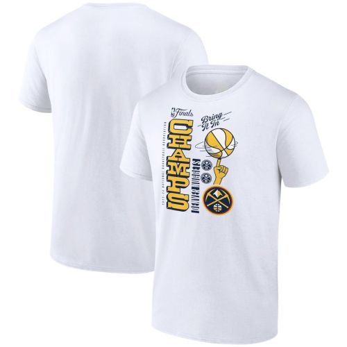 Denver Nuggets 2023 NBA Finals Champions Hometown Originals Review T-Shirt - White