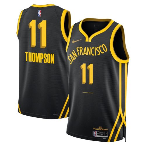 Klay Thompson 11 Golden State Warriors 2023/24 City Edition Swingman Jersey - Black