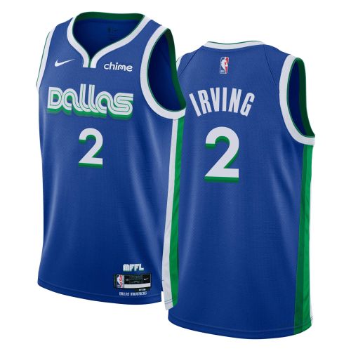 Kyrie Irving 2 Dallas Mavericks 2022-23 City Edition Swingman Jersey - Blue