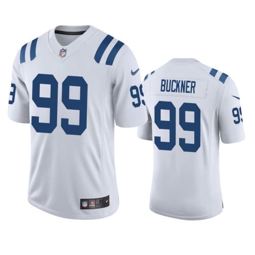 Indianapolis Colts 99 DeForest Buckner White Jersey