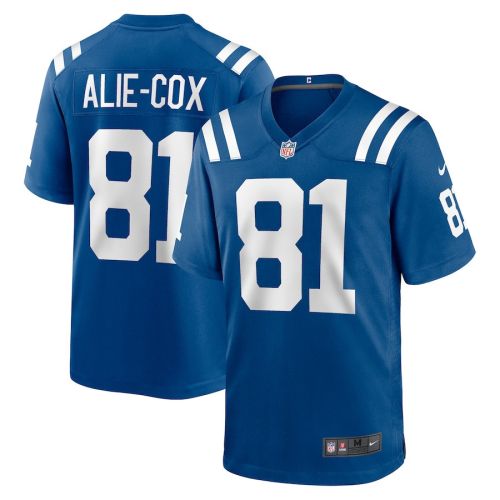 Mo Alie-Cox 81 Indianapolis Colts Men Team Game Jersey - Royal