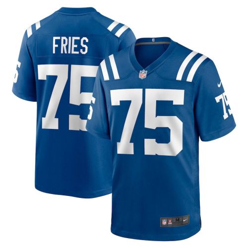 Will Fries 75 Indianapolis Colts Men Team Game Jersey - Royal