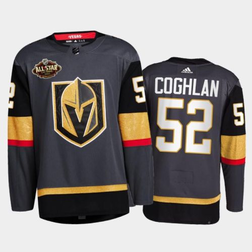 Golden Knights Dylan Coghlan 2022 All-star Black Alternate Primegreen Jersey, Men Jersey