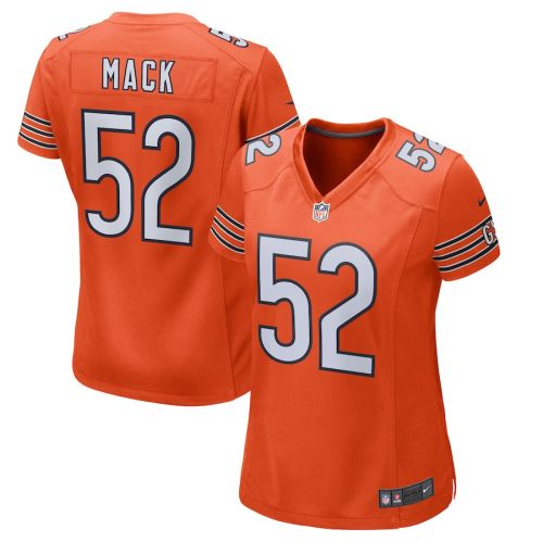 Khalil Mack 52 New York Giants Women Game Jersey - Orange