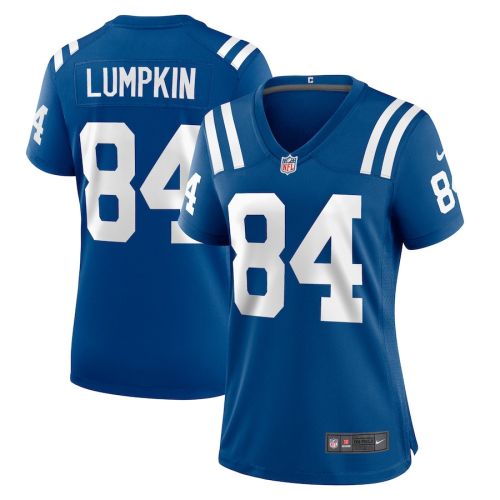 Johnny Lumpkin 84 Indianapolis Colts Women Team Game Jersey - Royal